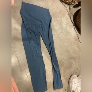 Blue lululemon align leggings